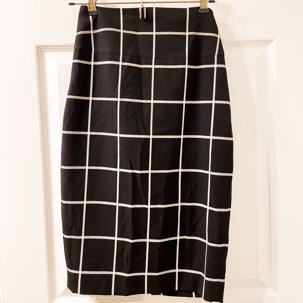Black and White Express Pencil Skirt Size 00